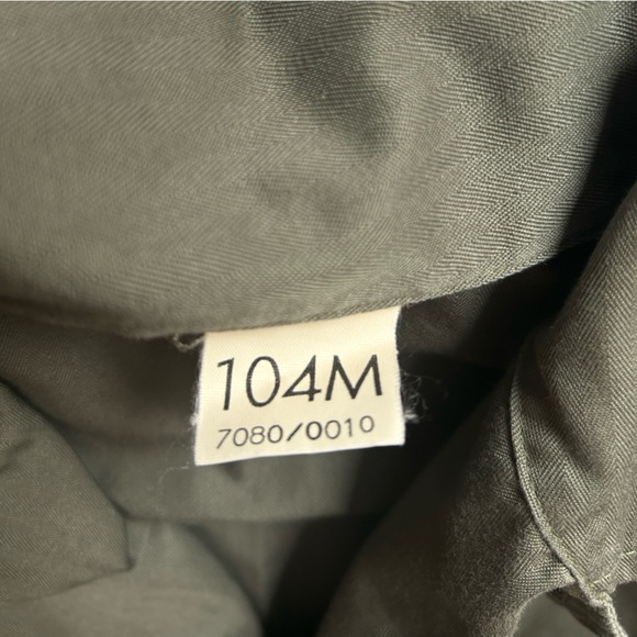 Vintage Men’s French Military Jacket Socovet Bais 1994 khaki green size 104m - Picture 5 of 7